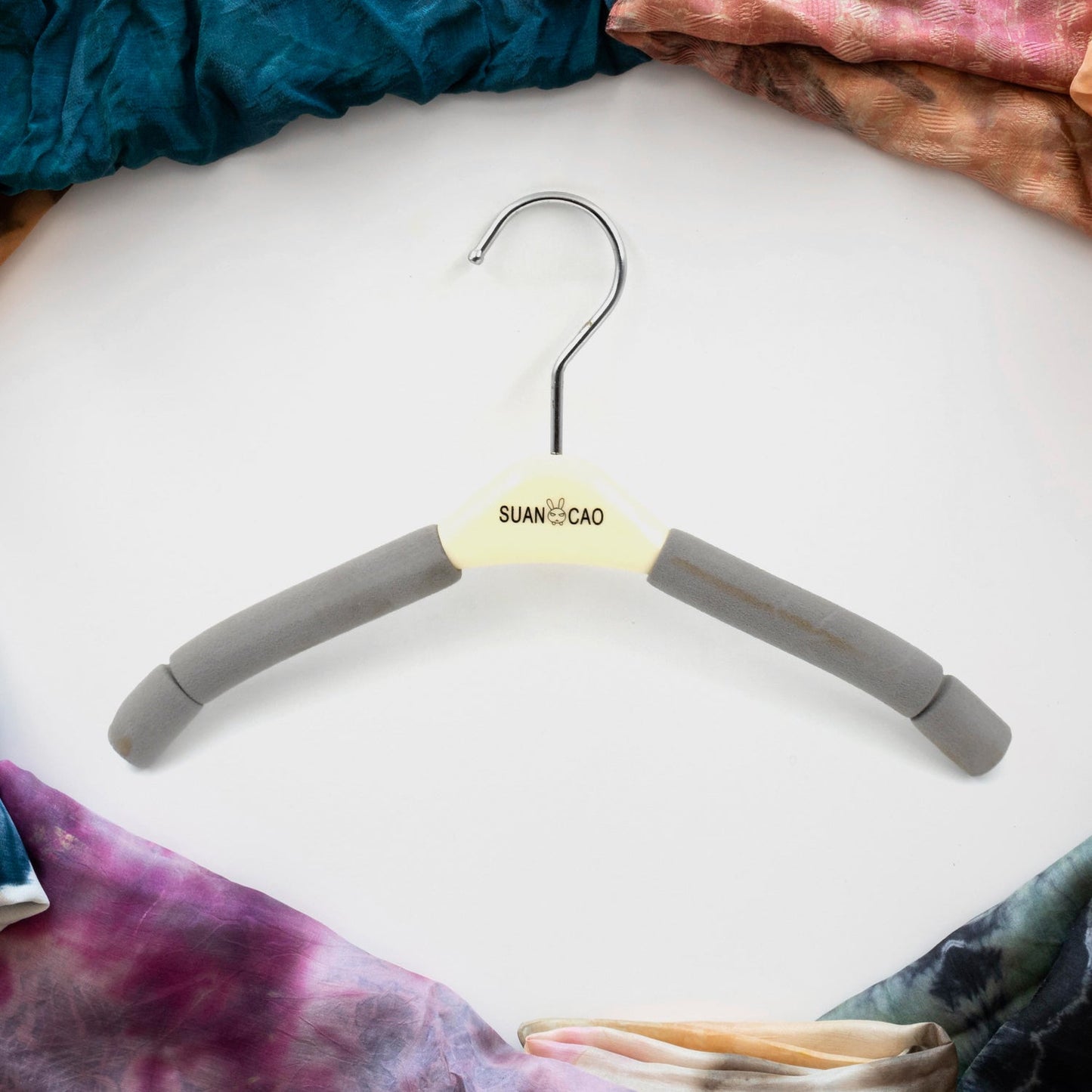 Solid Sponge Hanger Non-Slip Hanger Home No Trace Clothes Hanging Pants Clip Clothing Store Hangers, Clothes Hanger for Closet Wedding Dress Women, Men, Children Clothing