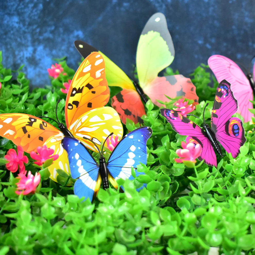 Happyclick Decorative Colorful Butterfly Wall Stickers (12 Pc / Set)