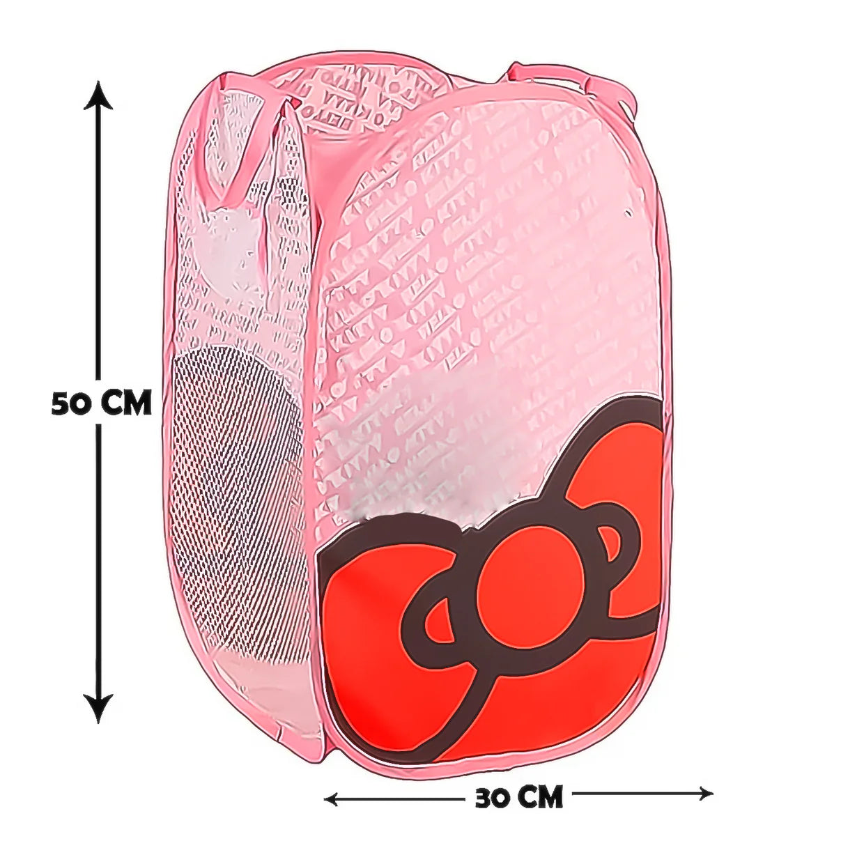 Happyclick Waterproof Printed Canvas Laundry Bag - Foldable & Breathable