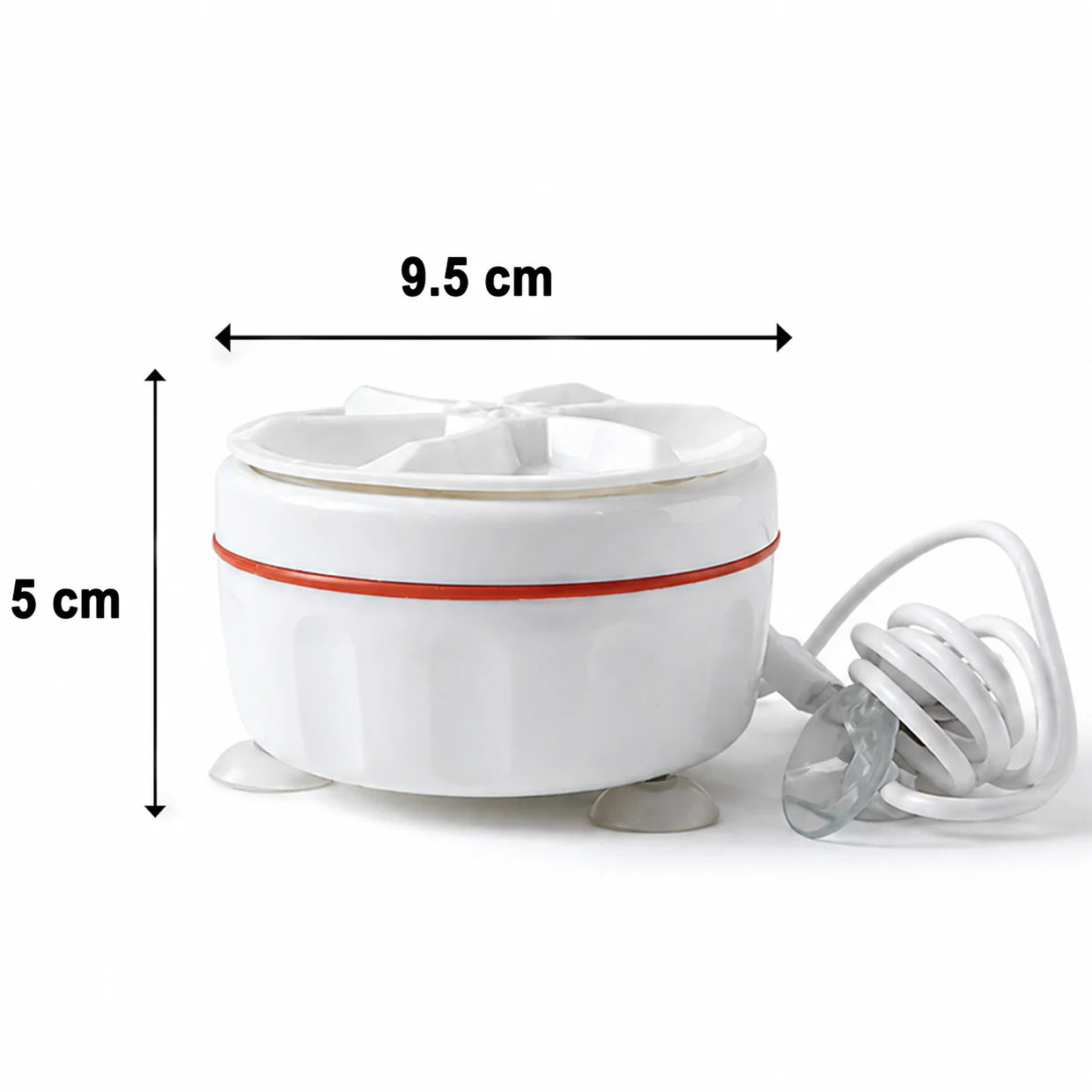 Happyclick Portable Mini Electric Washing Machine for Small Clothes