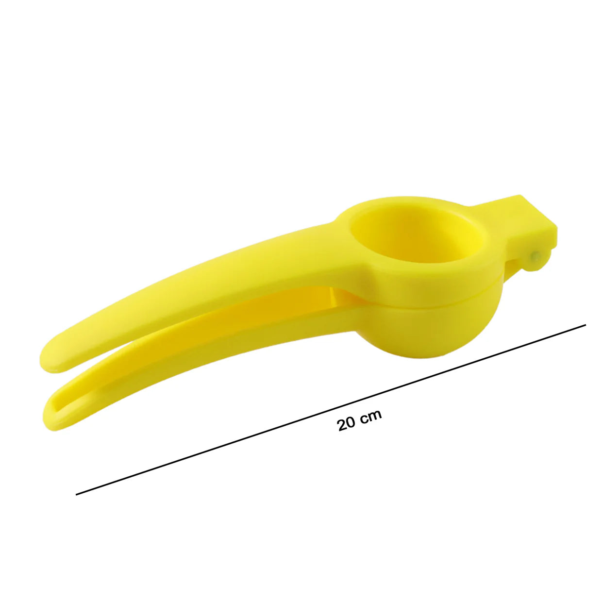 Happyclick Konvex Hand Press Plastic Lemon Squeezer (1 Pc)