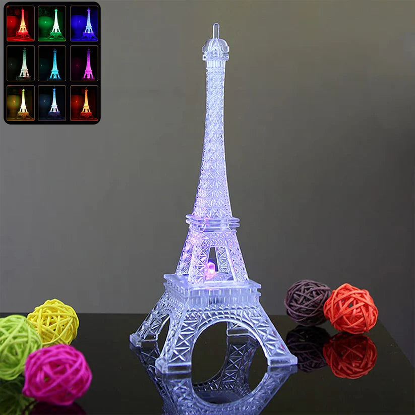 Happyclick Eiffel Tower LED Decorative Showpiece (1 Pc) - HappyClick