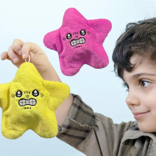 Angry starfish character
Angry starfish toy
Starfish plush with angry face
Cute angry starfish figure
Fun angry starfish decoration
Whimsical angry starfish design
Starfish with funny face
Angry ocean animal character
Cartoon starfish with attitude
Starfish collectible with expression
