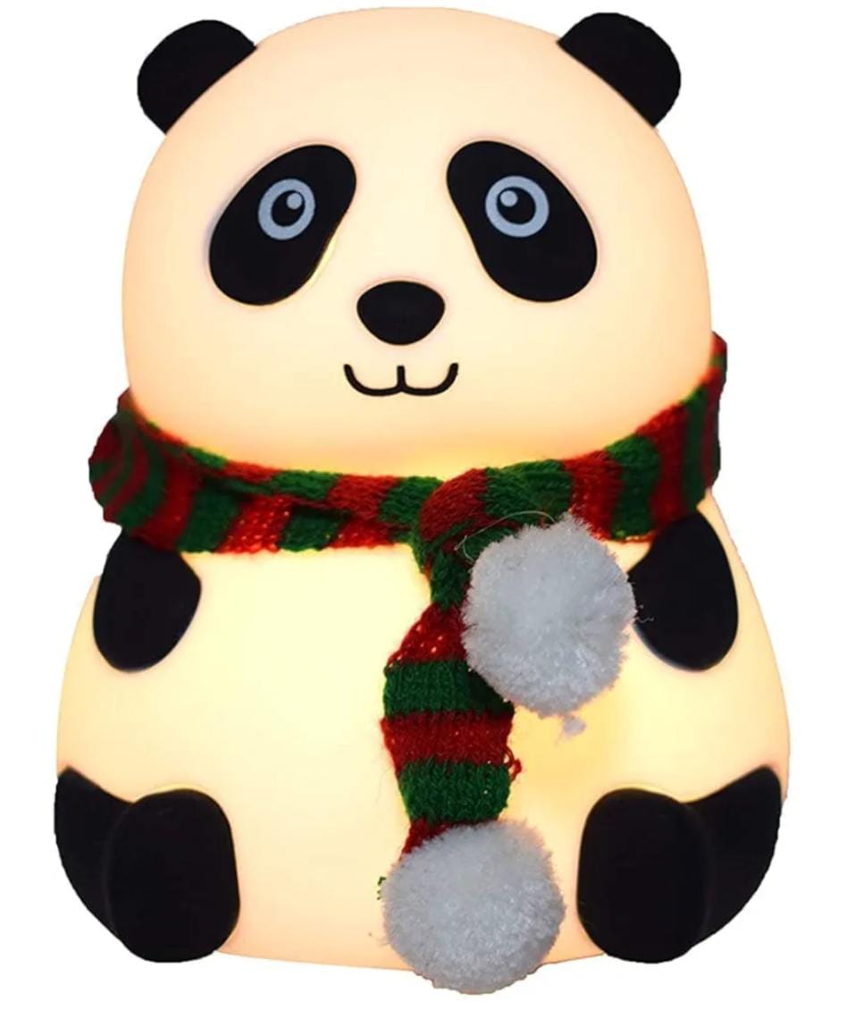 panda night light
baby night light
kids room lamp
kawaii panda lamp
silicone night light
nursery night light
rechargeable night light
soft baby lamp
animal night light for kids
toddler night light panda