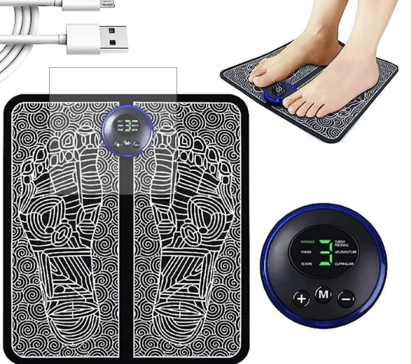 EMS foot massager
Electric foot massager
EMS foot therapy massager
Foot massager for relaxation
Foot massager with EMS technology
Electric foot and leg massager
Foot massager for pain relief
EMS foot stimulator
Foot massage device for circulation
EMS foot massager for home use