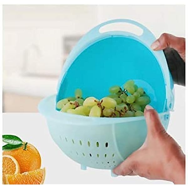 Happyclick Fruit Washing Basket
Dual-Layer Fruit Washing Basket
Happyclick Vegetable Washing Basket
Multipurpose Kitchen Washing Basket
Happyclick Rinse and Drain Basket