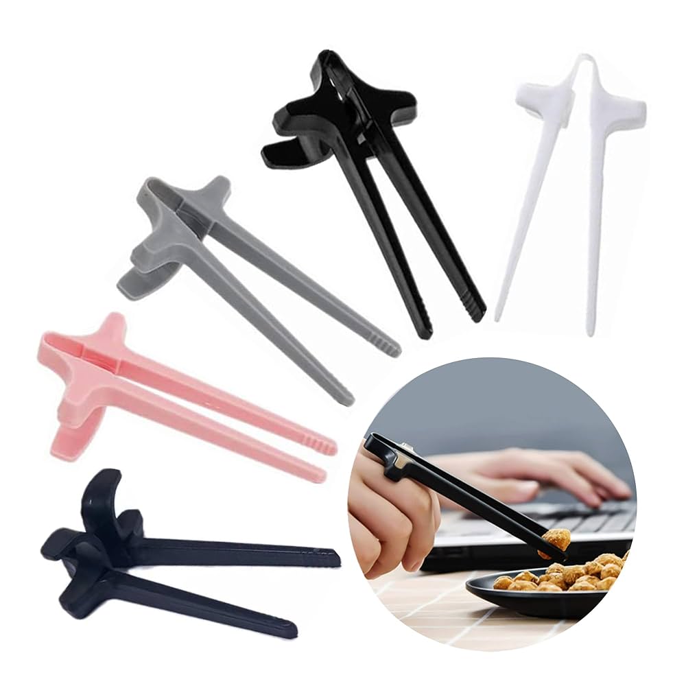 Finger chopsticks
Gaming chopsticks
No-mess snacking tools
Reusable silicone finger grips
Snack tools for gamers
Gaming accessories
Clean hand snack tool
SnackMate finger chopsticks
Lazy chopsticks
Portable snack tongs