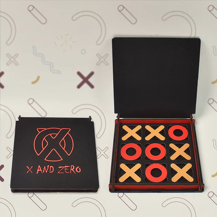 Happyclick X & Zero Wooden Board Game
Wooden Tic-Tac-Toe Game Set
Classic Board Game for Family
Eco-Friendly Wooden Game Set
X & Zero Strategy Game
Portable Wooden Board Game
Fun Indoor Games for Kids and Adults
