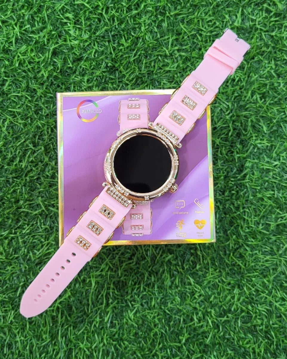 Gen 22 Smartwatch
BT calling smartwatch
1.55" AMOLED display smartwatch
Luxury smartwatch for girls
Pink strap smartwatch
Bluetooth calling smartwatch
Music control smartwatch
Voice assistant smartwatch
Fitness tracking smartwatch for women