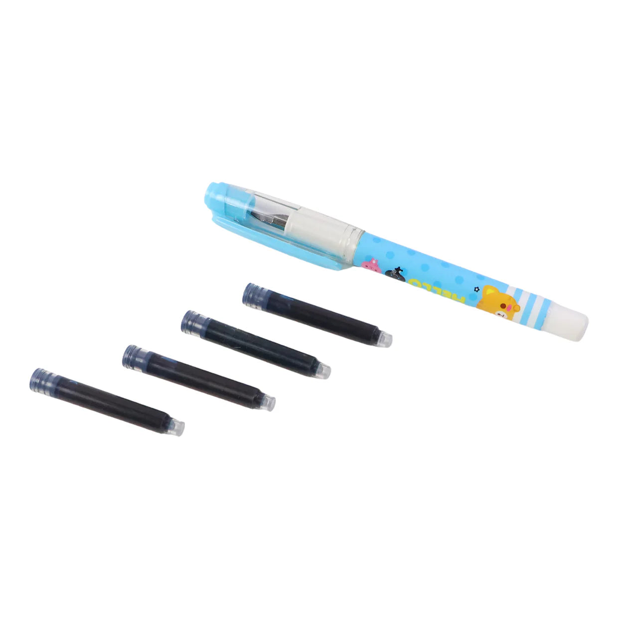 Happyclick Cute Cartoon Liquid Ink Pen Set - HappyClick
