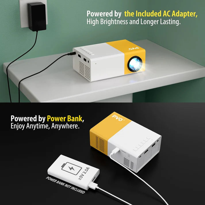 Best mini portable LED projector under 2000 supports ps5/4