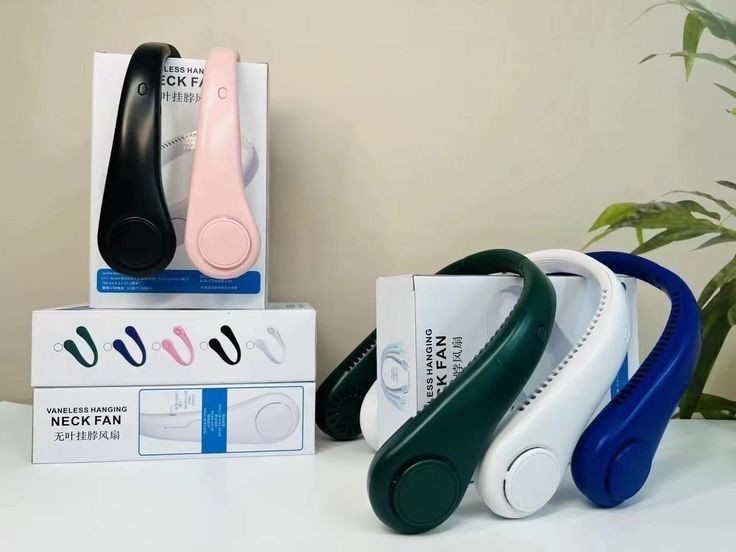 Happyclick Adjustable Bladeless Neck Fan