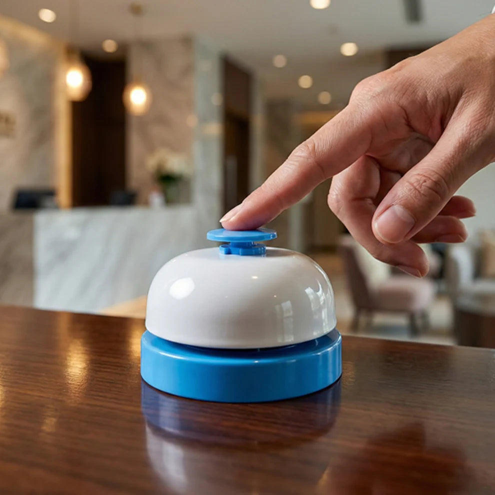 Happyclick Desk Ring Bell with Loud Clear Sound - HappyClick
