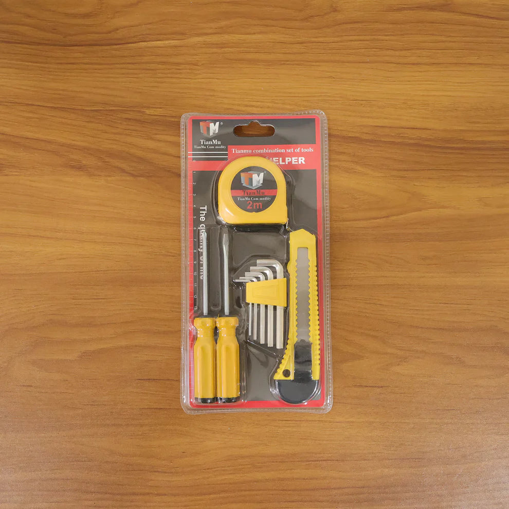 Happyclick Compact TianMu Combination Tool Set (9 Pc Set)