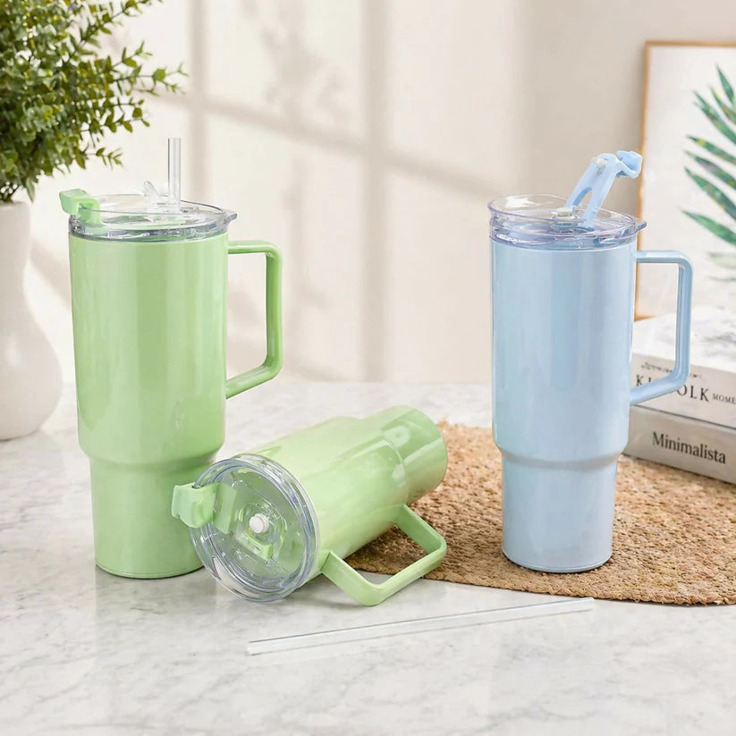 Happyclick Travel Mug – Large 1800ml Capacity with Leak-Proof Lid for Hydration