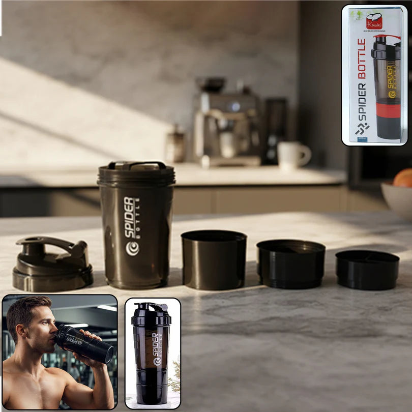 Happyclick Multipurpose protein shaker bottle 500ml - HappyClick