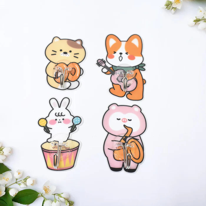 Cartoon Shaped Wall Hooks
Self Adhesive Wall Hooks
Cute Cartoon Hooks for Kids
Colorful Adhesive Hooks Set
Decorative Wall Hooks for Kids’ Room
Non-Damaging Wall Hooks
Easy Install Self Adhesive Hooks