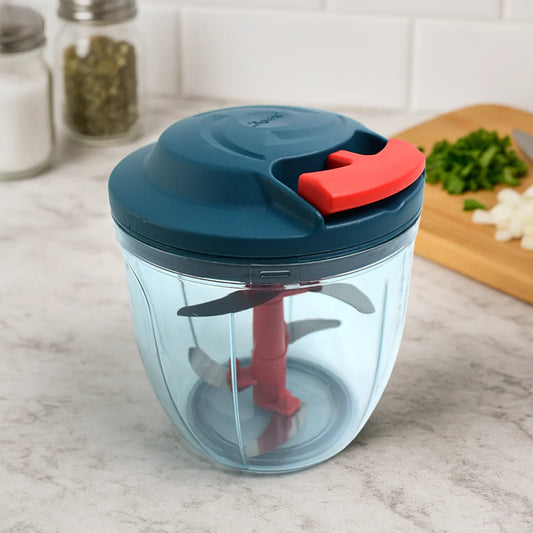 Happyclick Apex Speed-X Hand-Powered Vegetable Chopper (1000 ML)