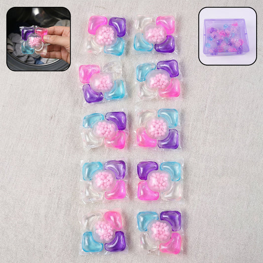 Happyclick Multicolour Laundry Detergent Pods (10 Piece Pack) - HappyClick