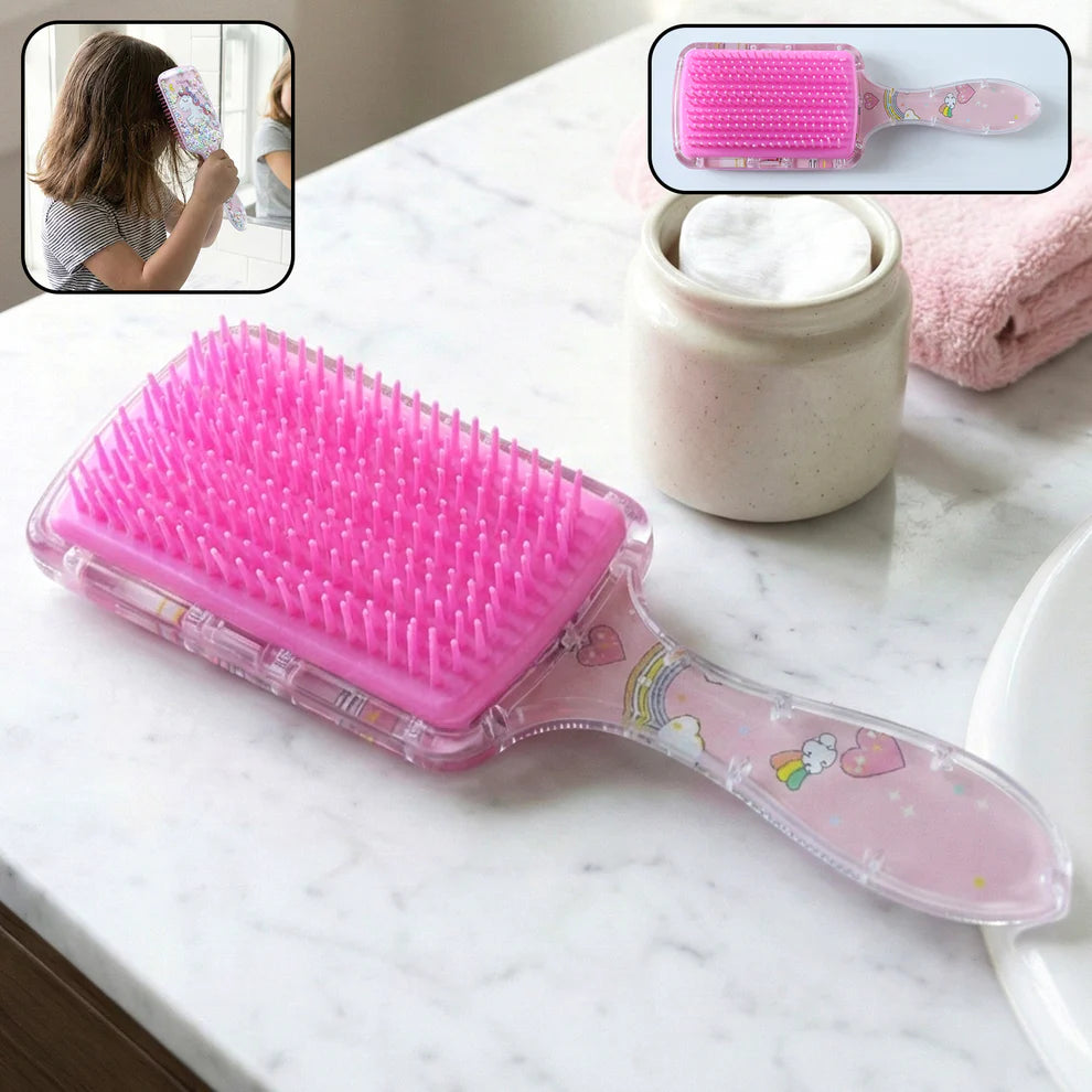 Happyclick Cute Printed Kids Hairbrush / Comb (1 Pc) - HappyClick