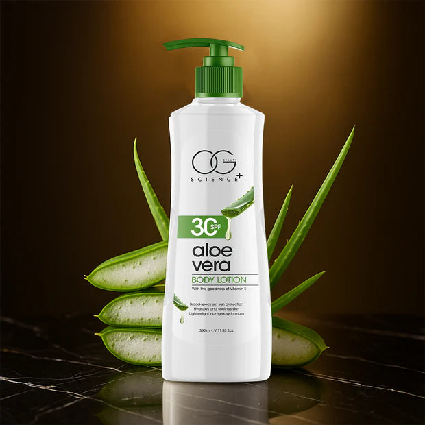 HAPPYCLICK OG Beauty Science Aloe Vera Body Lotion (350ML / 1 Pc) - HappyClick
