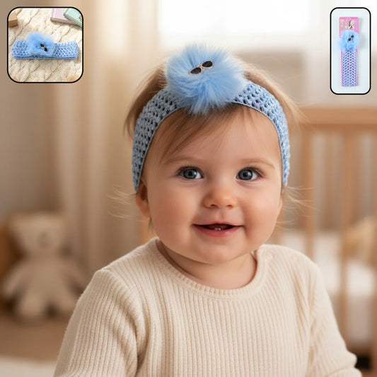 Happyclick Baby Girls Cute Hair Band with Soft Elastic Stretch Headband (1 Pc)