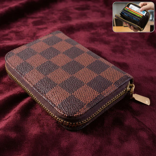 Happyclick Zip Card Holder Wallet – Multi Card Organizer Case - HappyClick