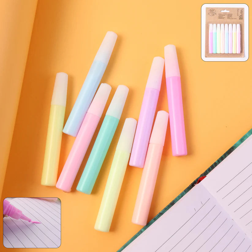 Happyclick DIY Multi-Color Craft Glue Pen Set (10ML / 8 Pc) - HappyClick