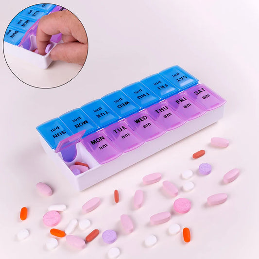 Happyclick Medicine Pill Organizer - (1 Pc) - HappyClick