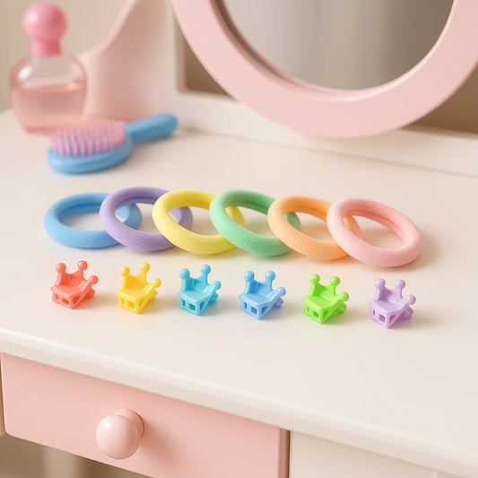 Happyclick Hair Clip & hairband Accessories Set for Girls (1 Set)
