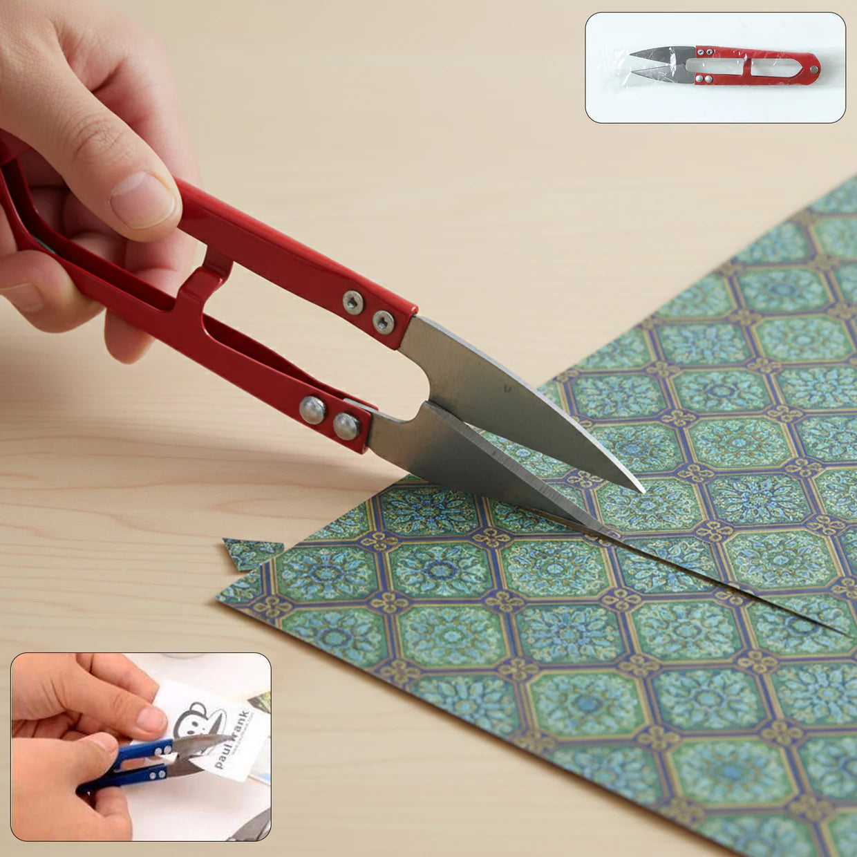 HappyClick Thread Cutter Snip Scissors for Sewing (1 Pc) - HappyClick