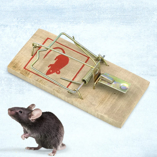 Happyclick Wooden Mouse Rat Traps