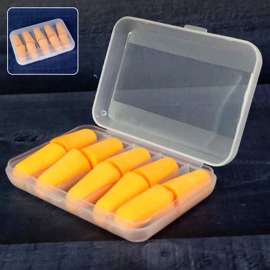 Happyclick . Ear Plugs with Portable Storage Box (5 Pairs)