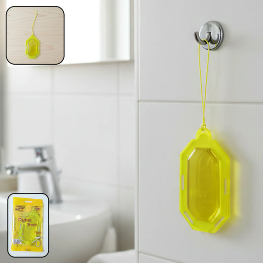 Happyclick Hanging Gel Based Bathroom Air Freshener Citrus Gel (1 Pc, 9.5 Gm)