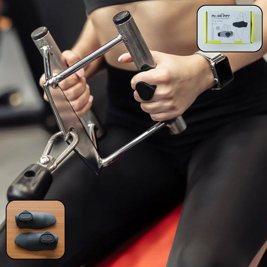 Happyclick Gym Hand Grip Support Pads (2 Pc Set)