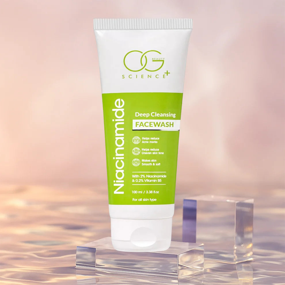 Happyclick OG Beauty Niacinamide Deep Cleansing Facewash - HappyClick