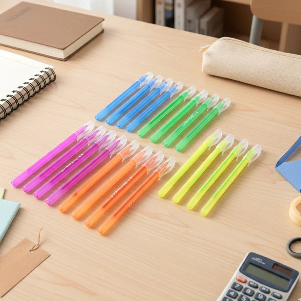Happyclick Colorful Pen Set for School, Office & Smooth Daily Writing - HappyClick