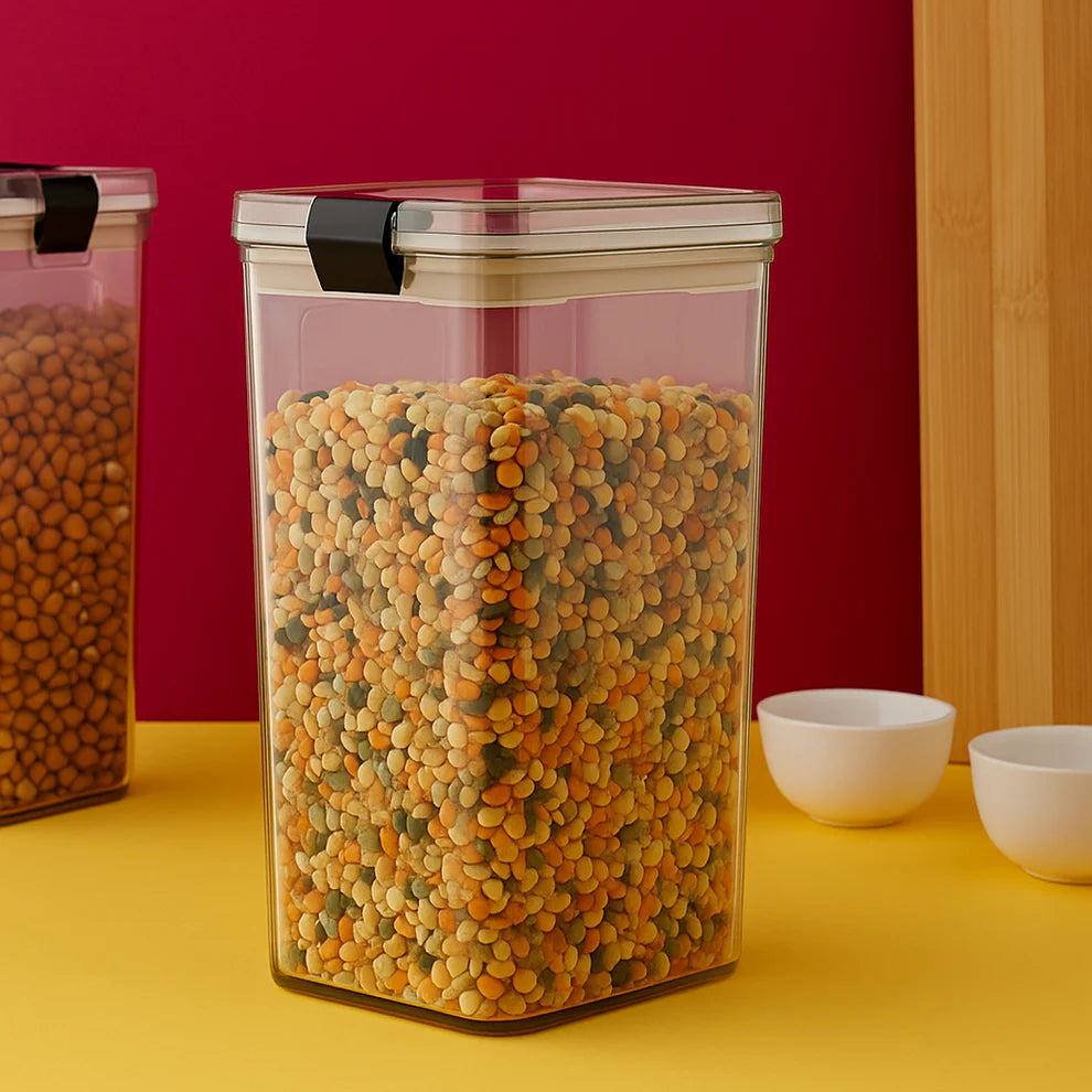 Happyclick 1700 ML Airtight Lock & Lock Plastic Storage Container (1 Pc)