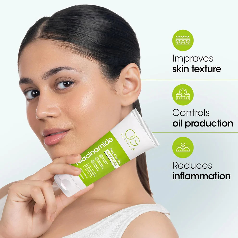 Happyclick OG Beauty Niacinamide Deep Cleansing Facewash - HappyClick