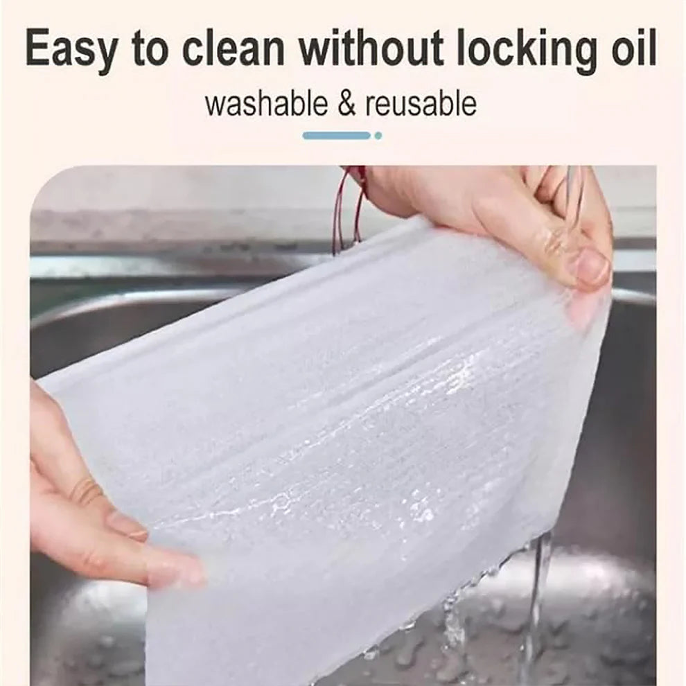 Happyclick Strong Decontamination Kitchen Cleaning Wet Wipes for Grease & Glass (80 Pcs)