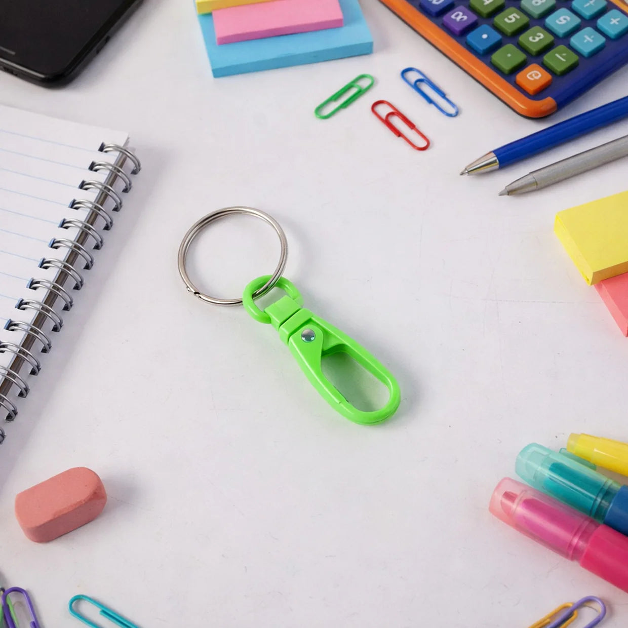 Happyclick Super Strong Mini Plastic Carabiner Keychain (1 Pc, Mix Color) - HappyClick