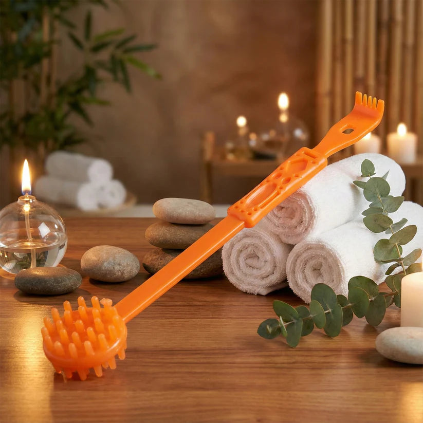 Happyclick Long Handle Body Massage Roller Stick (1 Pc) - HappyClick