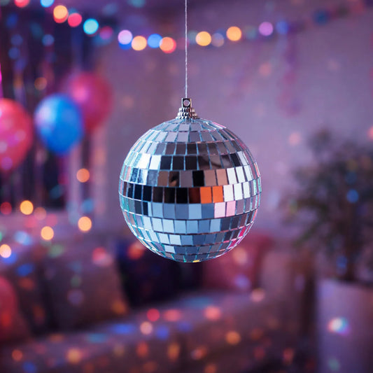 Happyclick Mirror Disco Ball Hanging Decoration Ball for Party (1 Pc) - HappyClick