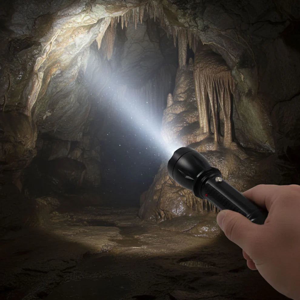 Happyclick Hand Torch Light – Powerful LED Flashlight for Home & Outdoor Use (1 Pc ) - HappyClick