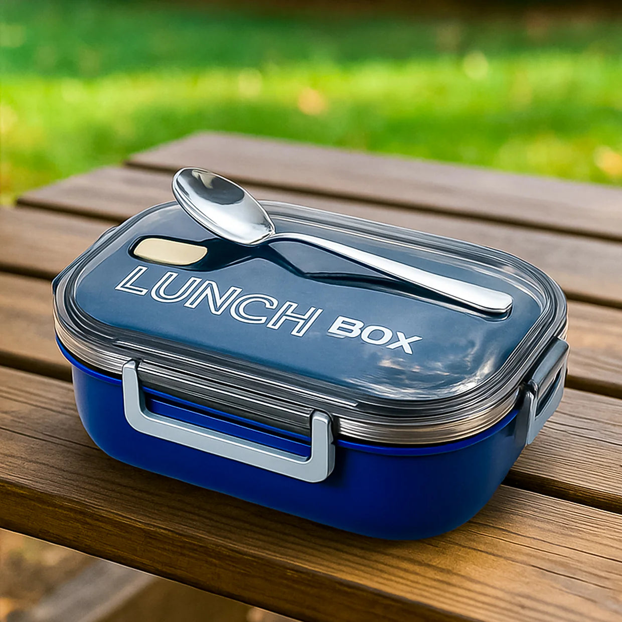 Happyclick Home Chef Premium Airtight Steel Lunch Box