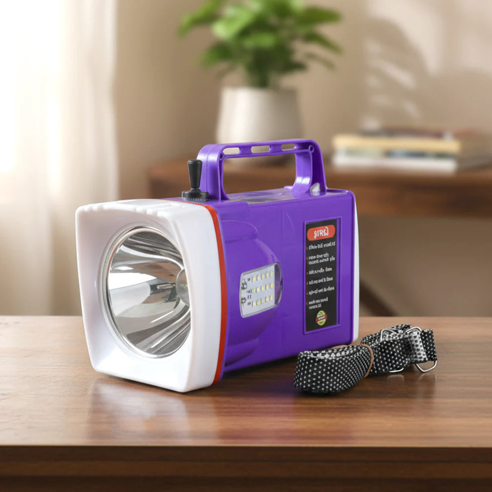 Happyclick OMEGA Rechargeable LED Laser Torch Light with 5200 mAh Battery