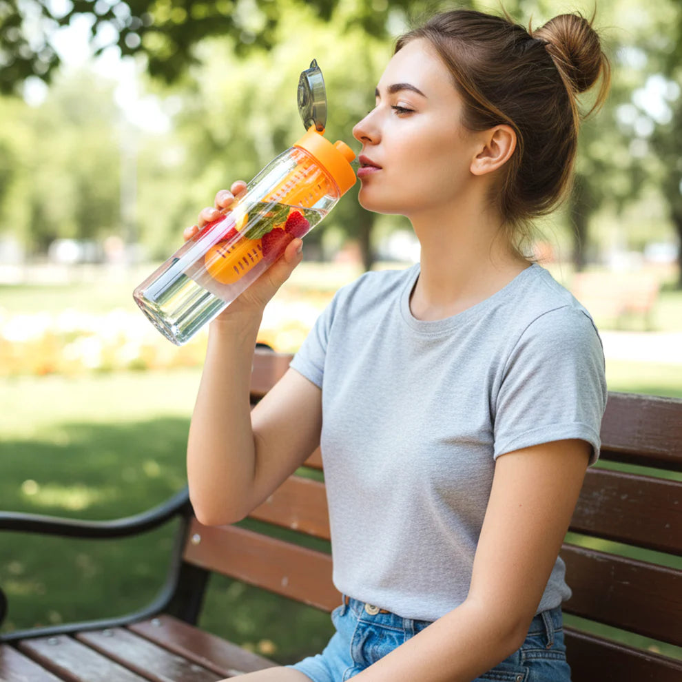 Happyclick Premium Fruit Infuser Water Bottle 1200ML Approx