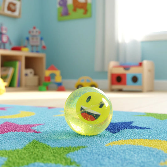 Happyclick Smiley Face Sensory Light Water Ball Toy for Kids (1 Pc)