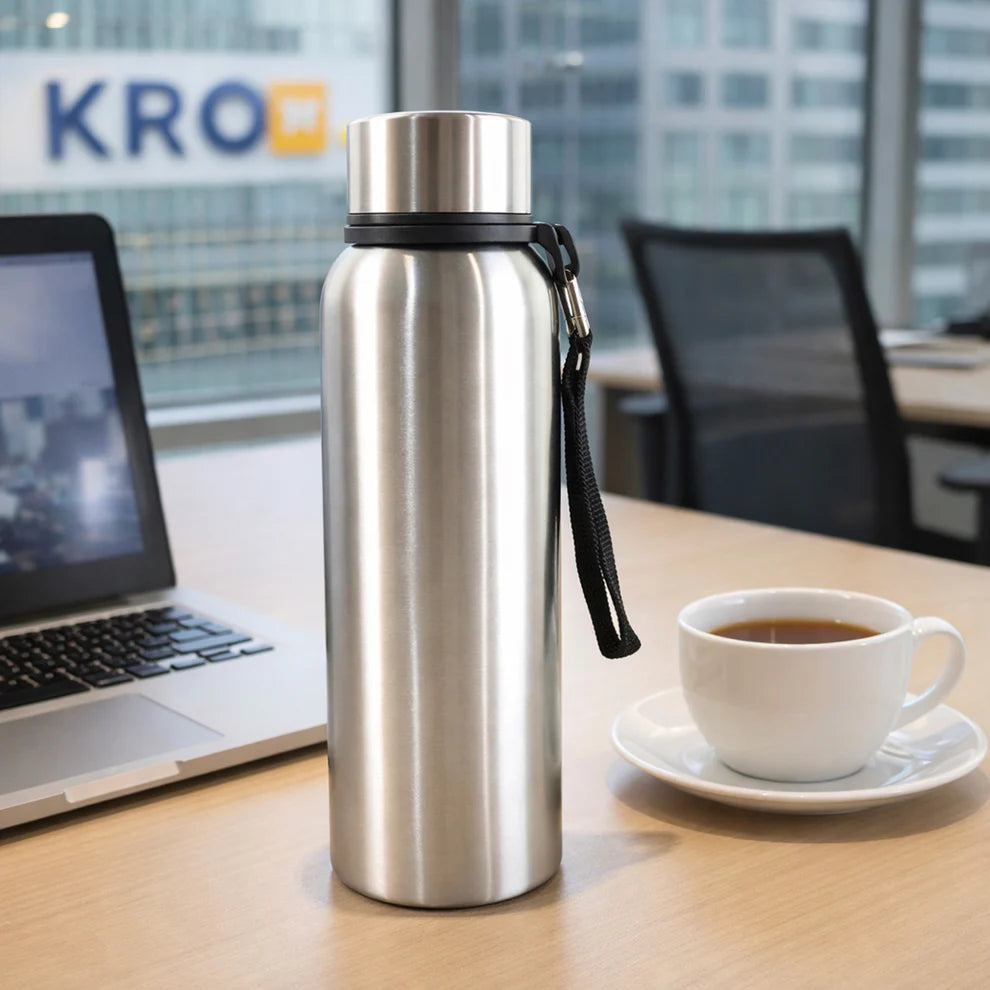 Happyclick Stainless Steel Drink Water Bottle (750 ML)