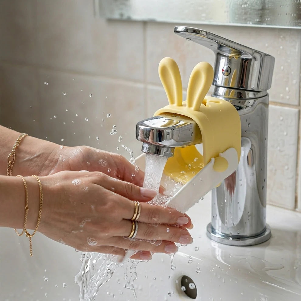 Happyclick Cute Faucet Water Tap Extender for Kids 1 Pc